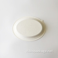 Ciotola ovale Bagasse da 30oz-900 ml φ260mm